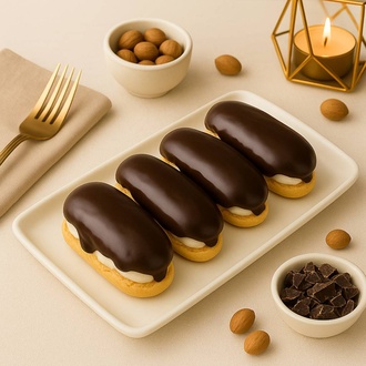 Nutellalı Antep Fıstıklı Küçük Ekler (250 Gr.) görseli