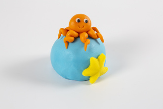 Mini Ahtapot Figür Pasta (Adet) görseli