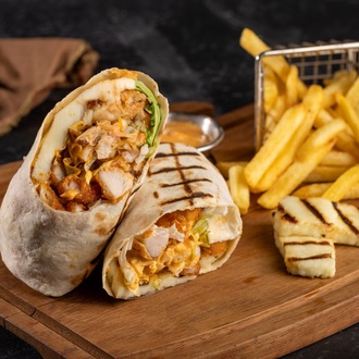 Peri Peri Soslu Hellimli Wrap Menü görseli
