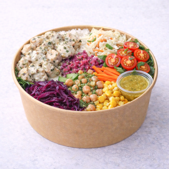 Kremalı Kekikli Tavuk Bowl görseli