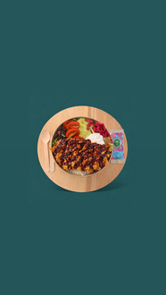 Bbq Soslu Çıtır Tavuk Bowl görseli