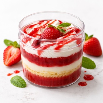 Bardak Pasta Meyveli görseli