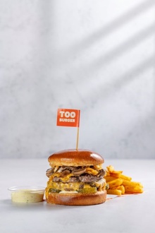Double Mushroom Burger görseli