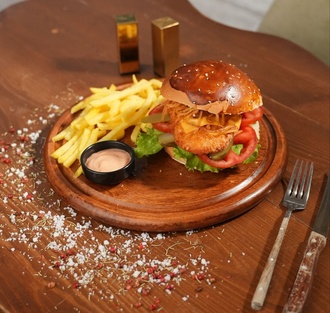 Çıtır Tavuk Burger Menü görseli