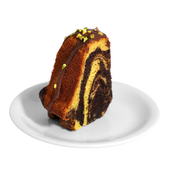 Kakaolu Ve Antep Fıstıklı Kek görseli