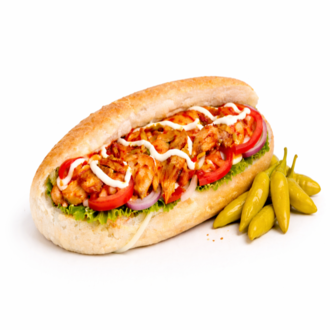 Yarım Ekmek Arası Tavuk Döner (100 G) görseli