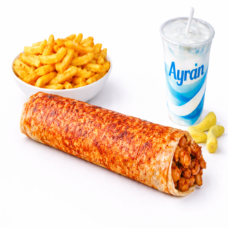Öğrenci Tavuk İncik Dürüm Menü görseli