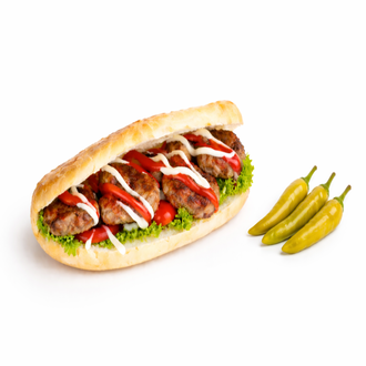 Yarım Ekmek Arası Izgara Köfte görseli