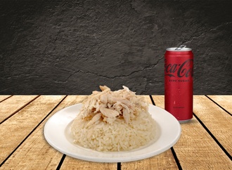 Coca-cola Fırsatı (Pilav Üstü Tavuk Döner) + Coca-cola (33 Cl.) görseli