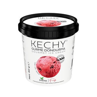 Ketchy Stevia Gurme Dondurma Çilekli 80 Gr görseli
