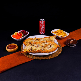 Mantarlı Pide Menü görseli