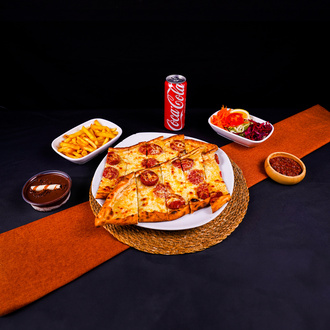 Sucuklu Kaşarlı Pide Menü görseli