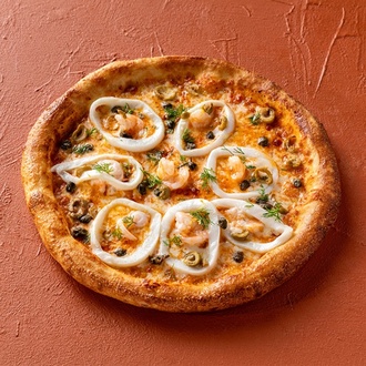 Deniz Ürünlü Pizza (Orta Boy) görseli
