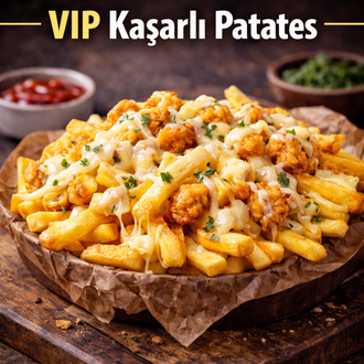 Kaşarlı Patates Kızartması görseli