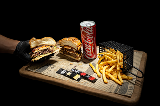 Paydos Burger Menü (Chıpotle Sos) (Coca-cola) görseli