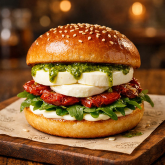 Mozzarella Burger görseli