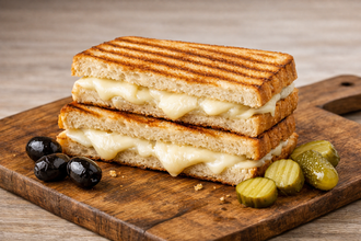 Üç Peynirli Tost görseli
