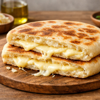 Çift Kaşarlı Bazlama görseli