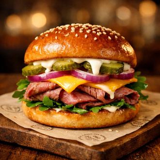 New York Roast Beef Burger görseli