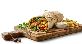 Schnitzel Wrap görseli