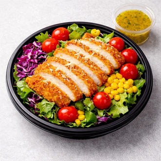 Schnitzel Salata görseli