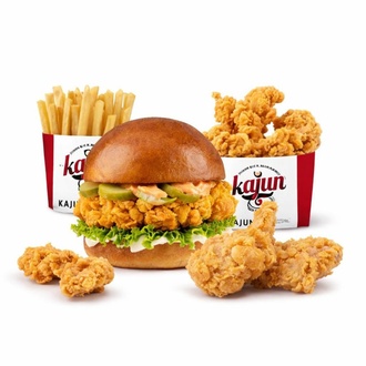 Kanat Kajun Tavuk Burger görseli