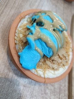 İtalyan Karamel Dondurmalı Ve Tahin Soslu Çıtır Hamsiköy Sütlacı görseli