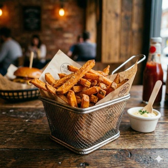 Tatlı Patates Kızartması görseli