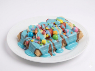 Bubble Gum Belçika Waffle görseli