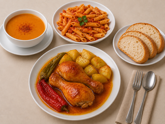 Tavuklu Yemek Menü görseli
