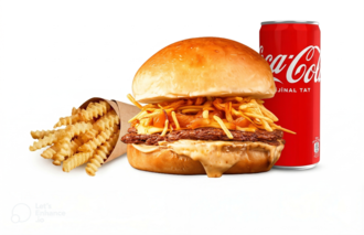 Single Chipotle Smash Burger Menü görseli