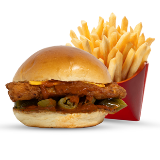 Go Mexican Chicken Burger görseli