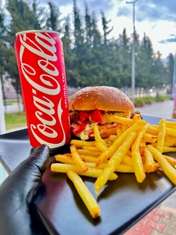 Büyük Burger Menü görseli