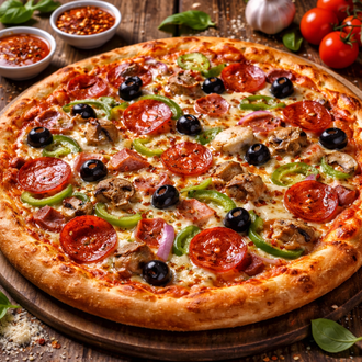 Pizza Spezia Orta Boy görseli