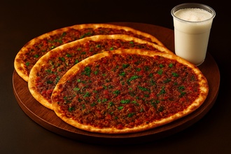 3 Lü Lahmacun Menü görseli