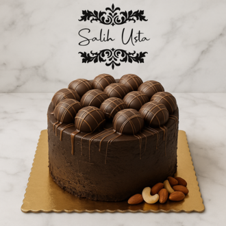 Profiterollü Pasta (6-8 Kişilik) görseli