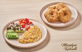 Seçeceğiniz Omlet Ve 5 Adet Sade Pişi görseli