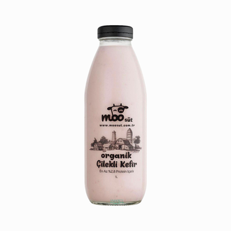 Moo Süt Organik Çilekli Kefir (1 L) görseli