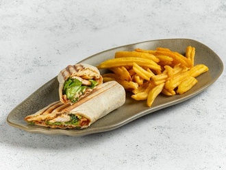 Barbekü Soslu Tavuk Dürüm görseli