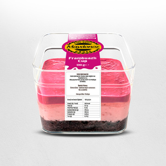 Frambuazlı Cup Pasta (130 Gr.) görseli