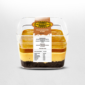 Karamelli Cup Pasta (130 Gr.) görseli