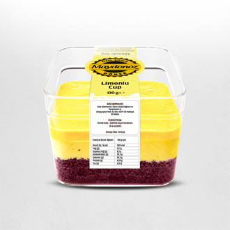 Limonlu Cup Pasta (130 Gr.) görseli
