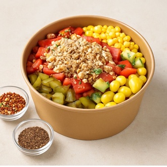 Pilav Üstü Cevizli Çoban Salata görseli