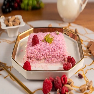 Frambuazlı Soğuk Kadayıf görseli