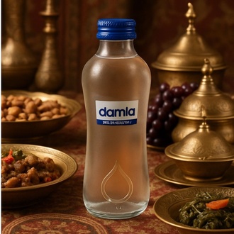 Damla Cam Şişe Su görseli