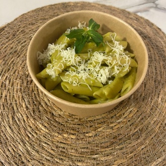 Pesto Soslu Kremalı Makarna görseli