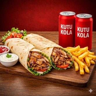 2'Li Arif Dürüm Tavuk Döner Menü görseli