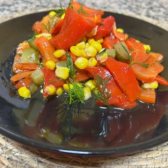 Köz Biber Salatası görseli