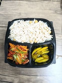 Dayının Tabağında Nohutlu Tavuklu Pilav (200 Gr) görseli