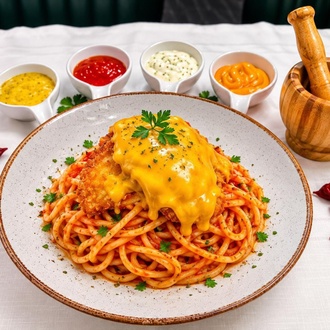 Chicken Parmigiana görseli